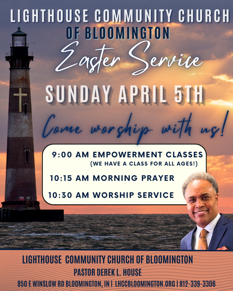 Join us on April 5th to celebrate the resurrection of Christ at our Easter Service.